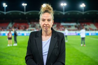 Ancienne internationale aux 127 sélections, Caroline Abbé est aujourd'hui manager de l'équipe de Suisse féminine.